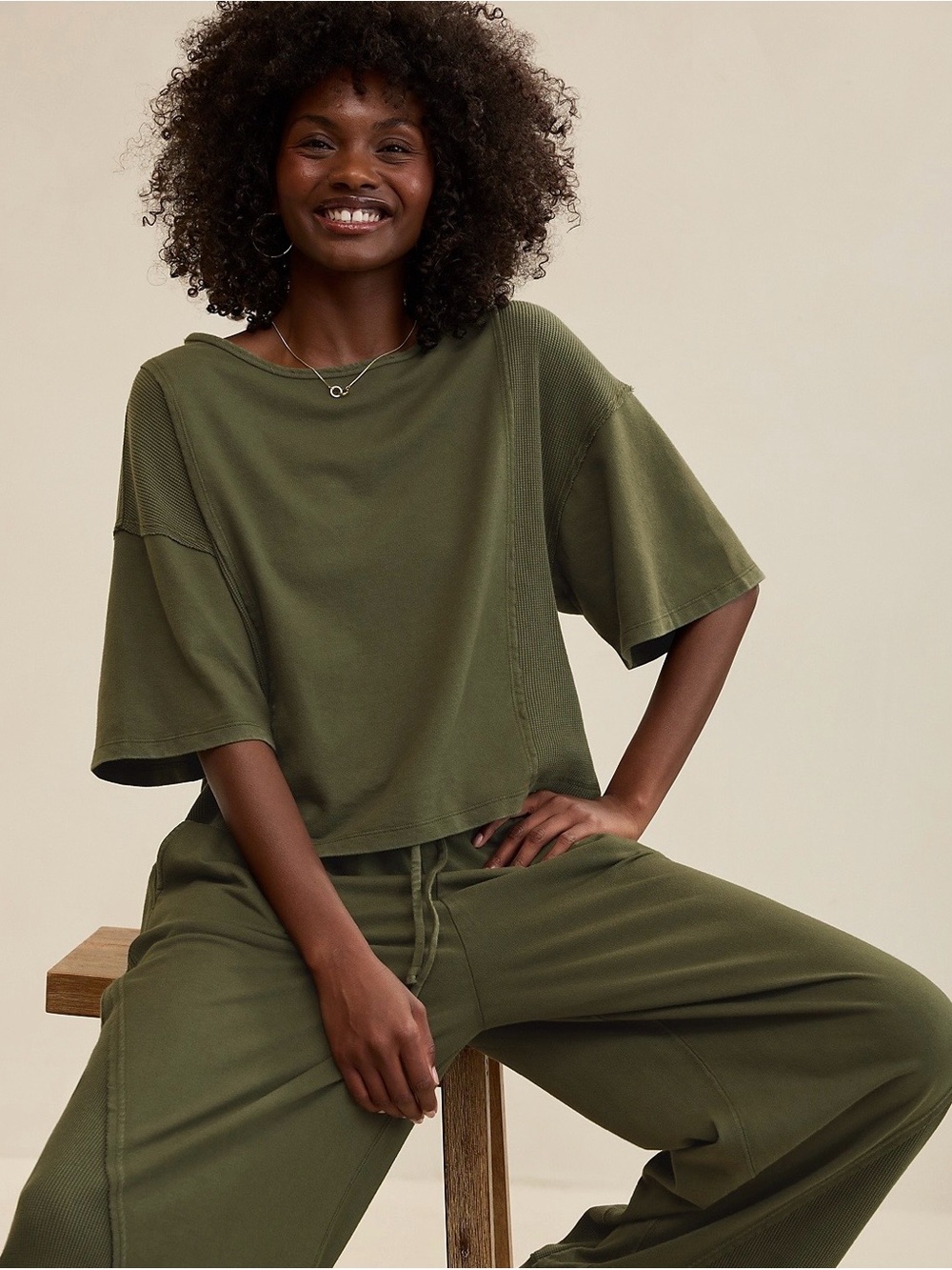 Aerie  Unwind WaffleTee